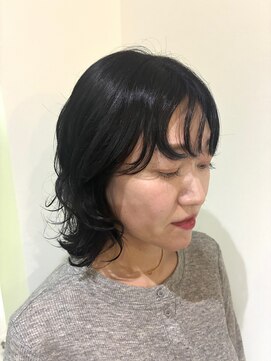 イーエム 自由通り店(e.m.) ミディアムウルフ/ミディアムレイヤー