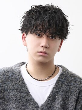 ネクストメンズ 表参道(NEXT men's) MEN’S HAIR/サーフカール/刈り上げセンターパート/渋谷