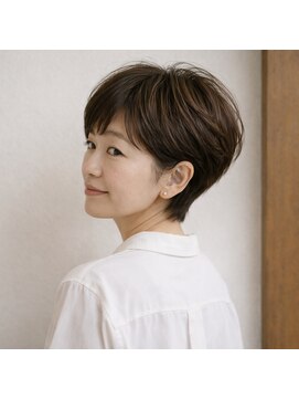 スープレックス ヘアーデザイン(SOUPREX HAIR DESIGN) ミセスレイヤーベリーショート　20代 30代 40代 50代 60代ミセス