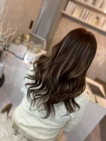 シャルム バイ アローズ 久留米店(CHARM BY AROSE)&nbsp;20代30代40代大人かわいいハイライト×暗髪