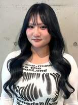 アイリス 天文館店(AIRIS) シースルーバング 韓国風くびれヘア 顔周りレイヤー 髪質改善