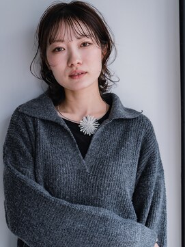 ヘアークラフト(Hair Craft) ウルフカット×ショートパーマ【岡山】ニュアンスカール