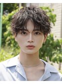 スイングシャドウパーマ［下北沢/下北沢駅/men's］