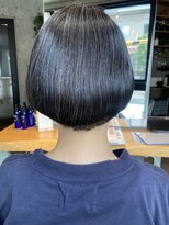 アドパルム(add palm) 襟足ギリギリのマッシュボブ
