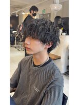 キャンバス バイ ネオリーブ 横浜西口(Canvas by neo.)&nbsp;横浜★ツイストスパイラルパーマメンズ