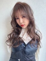 アース 名駅店(HAIR&MAKE EARTH)&nbsp;透明感カラー　抜け感カット