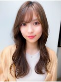 春カラー顔周りカットで軽やかに♪韓国風レイヤーカット夏カラー