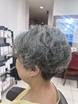 ジャストビューティー シュシュ 横須賀中央店(Just Beauty Chou Chou) 【根岸真奈美】刈り上げショート/アシメスタイル