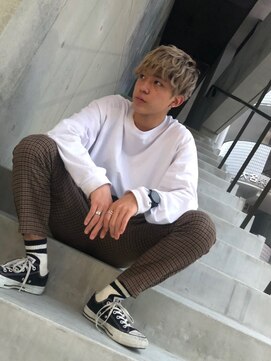 フランク(frank) カラーで魅せるやんちゃヘア☆☆frank