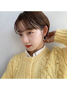 ガーデントウキョウ(GARDEN Tokyo) シースルーバング×マニッシュショート★【GARDEN KOMAKI】