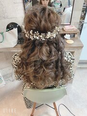 ブライダル【茶屋町ヘアセット専門店Achieve m+ by有村】