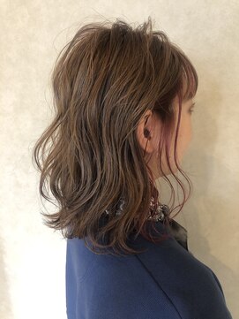 コバコ(Cobaco) インナーカラー×ピンク