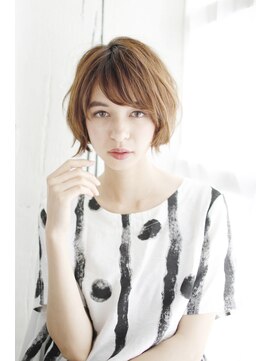 シュシュット(chouchoute) 吉祥寺3分/スリークボブローライトデザインカラー厚めバング/073