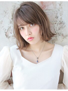 シルクレイ 吉祥寺店(Silk-lei) ゆるふわウェーブミルキーボブ☆小顔20代30代/Silk-lei吉祥寺