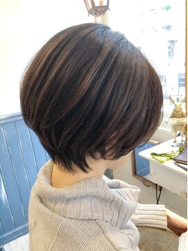 イロドリ ヘアーデザイン(IRODORI hair design) IRODORI　すっきりショート　［西尾一寛］