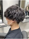 波打ちパーマ