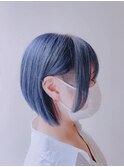 レディースカット ツーブック ボブスタイル