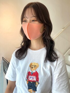 イト(ito) 【 ito ／ 梅田 】やわらかブラウン×サイドバング