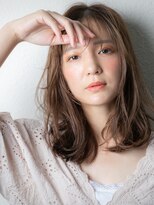カバーヘア イヴ 戸頭店(COVER HAIR EVE)&nbsp;シルキーベージュくせ毛風ヘルシースタイルx戸頭20代30代40代
