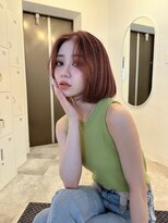 ボタン ハカタ(VOTAN hakata)&nbsp;【柿本真優】流行りのオレンジブラウン★