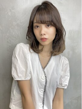 トイロ 渋谷(Toiro) くびれヨシンモリ×シフォングレージュ×レイヤーカット