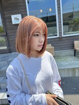 アルーナビューティデザイン&nbsp;ボブオレンジ