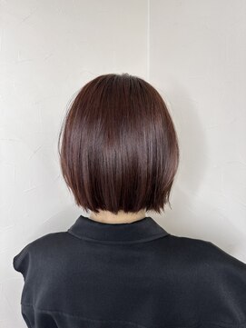 リミエ(RIMIE) #ミニボブ#切りっぱなし#ヘアドネーション