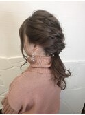 ヘアアレンジ編み込みスタイル*森本ひろか*