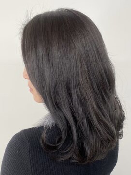 クローズ(cross-z) ★くびレイヤーエモージュグレーベージュカラーダークアッシュ