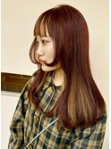 フェイスフレーミングカラー