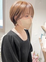 ラミエ バイ メルト 吉祥寺(lamie by melt)&nbsp;*滝田*グレーベージュショートボブ小顔似合わせカット吉祥寺艶髪