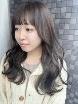 グレイス ヘアドレッシング(grace hair dressing) 【ヤマザキシンタ】オリーブベージュ　ぱっつん前髪