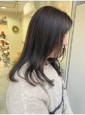 暗髪ブラウン