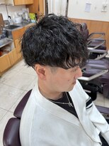 バディー ヘアー(Buddy Hair) 【Vマッシュ】相模原波巻きパーマ