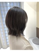 エレノア 立川北口(Eleanor)&nbsp;ブリーチなしグレージュ+くびれボブ