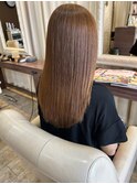 ツヤ感＆まとまり◎髪質改善ヘアエステでつくるハイトーンロング