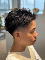 ホル(HOL) フェードショート×パーマ