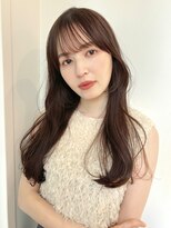 ローネス(LONESS)&nbsp;ロングレイヤー　レイヤーカット　透明感カラー