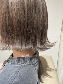 プリムワークス hair&nail Prime works ミルクティーベージュ