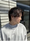 <ELMO. 兒玉>メンズウルフ ゆるめスパイラルパーマ