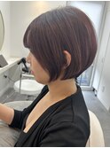 パッっとボブ可愛いショート