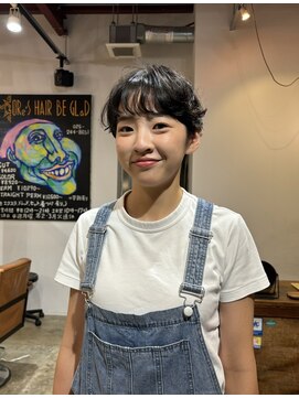 オアズヘアービィグラッド(ORe'S HAIR BE GLaD) ゆるふわショートヘア
