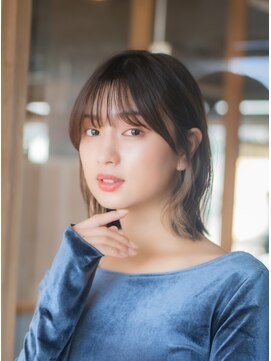 フリーラ 京都河原町三条店(freera) 大人ボブ×さりげないインナーカラー