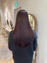 アンド ラ ブランシュ(&.La Blanche)&nbsp;ワンレン/黒髪カタログ/ネビージュ/小顔/髪質改善