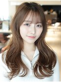 10代20代30代 小顔顔周りカット 波巻きレイヤーカット