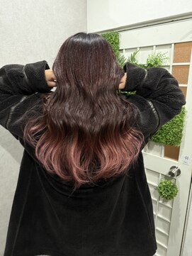 アペル(APPEL) pink gradation color【岡山/岡山駅】