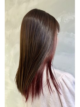 アクセル(Axe-l) メテオカラー×カット×Axelトリートメント&インナーカラー