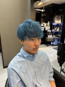 アイズ 海老名(AIZU) ブリーチ カラー メンズカラー 刈り上げ