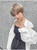 ケアブリーチ♪ブロンドベージュカラー