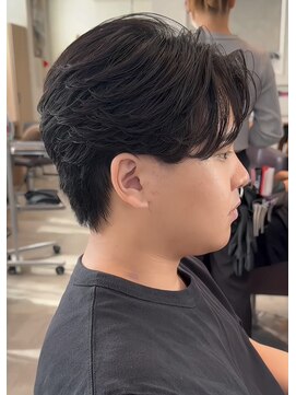 フェイス 港南台店(FACE。) 大人毛流れフェザーパーマ